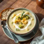 Broccoli and potato soup