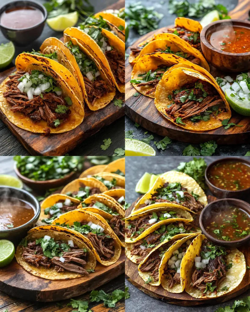 Birria Chuck Roast Tacos Recipe Using Aldi Ingredients