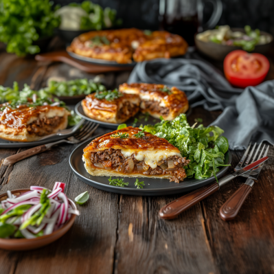 taarichtmarouane Slices of the Pizza Burger Pie are served on p 16eb5cc9 ad5d 4153 a4c0 e2d68685778e ti