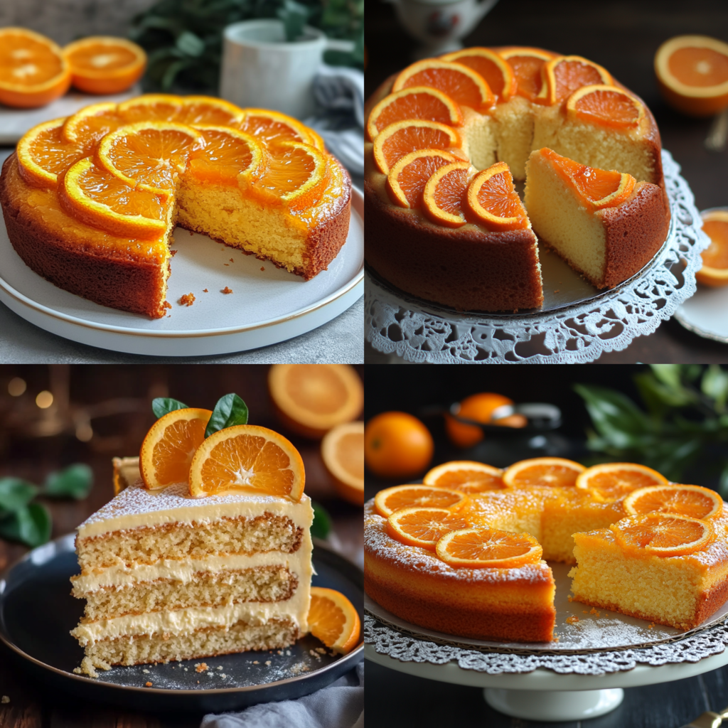 Orange Cake Moist Without Milk or Flour