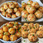 Carb Bacon Cheddar Mini Cheese Balls Recipe