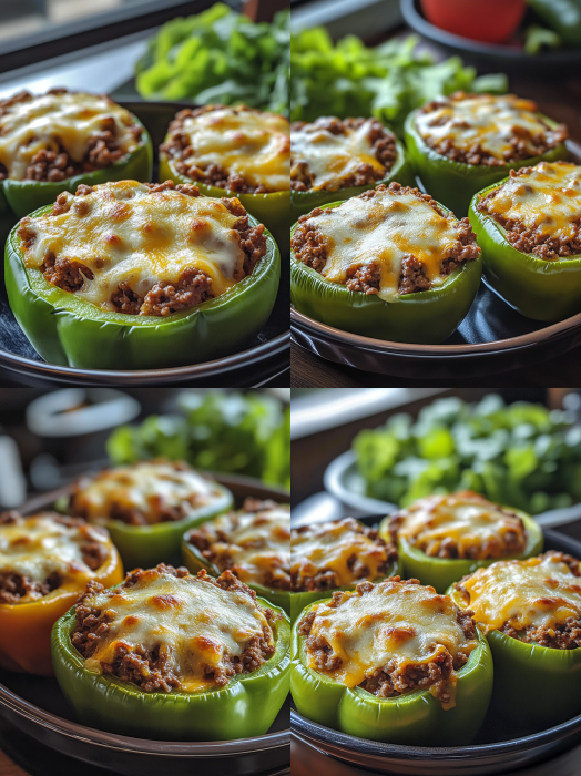 taarichtmarouane A photo of stuffed peppers with ground beef an 285d75a3 758e 4330 886e 7293448709fd ti