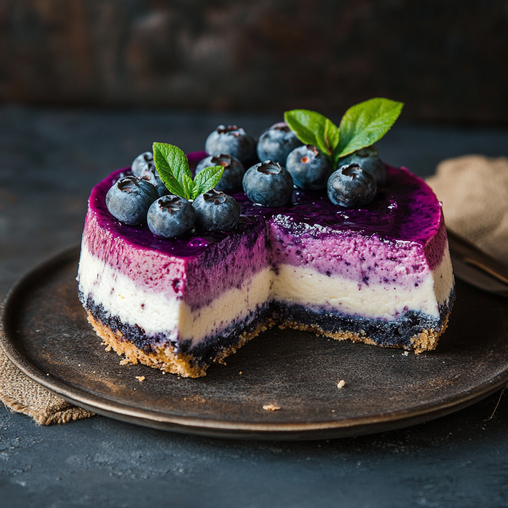Fresh Blueberry Cheesecake Recipe – Creamy, Fruity &amp; Irresistible