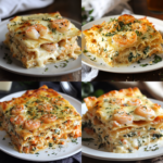 Garlic Butter Shrimp Scampi Lasagna