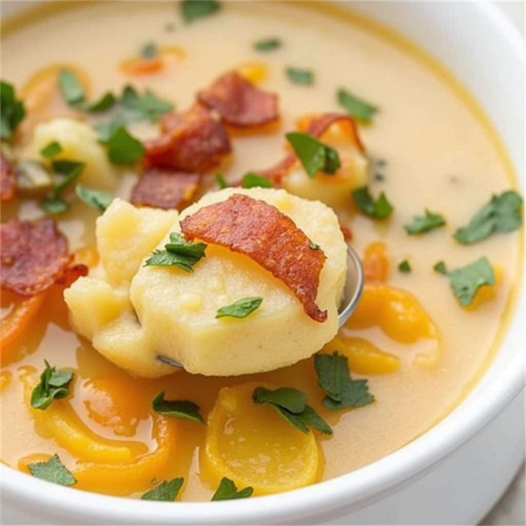 Chunky Bacon Potato Soup: A Hearty & Comforting Classic