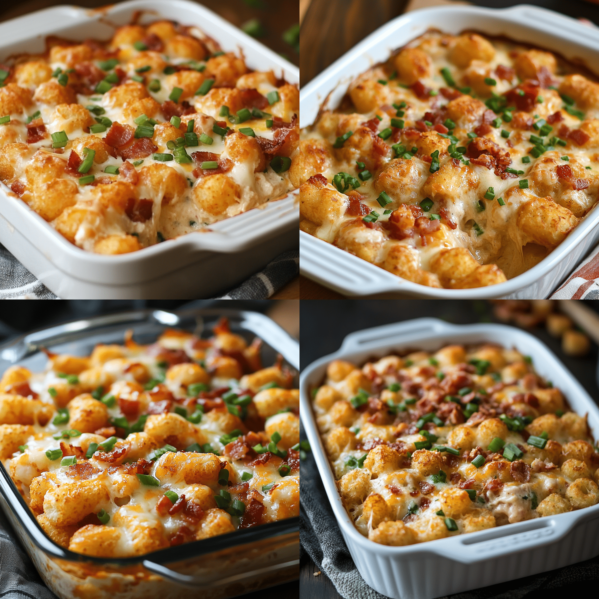 Chicken Bacon Ranch Tater Tot Casserole, Tater Tot Casserole